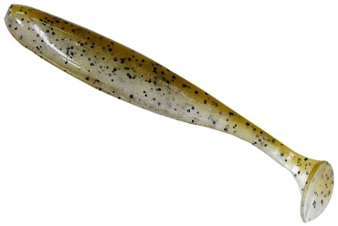 Мягкая приманка KEITECH Easy Shiner 6.5 3 шт 165 мм 414T, Green Pumpkin PP Shad