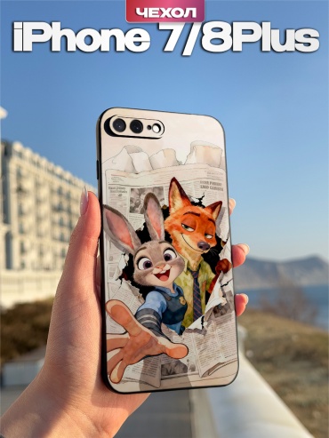 Чехол для Apple iPhone 7 Plus, iPhone 8 Plus рисунок