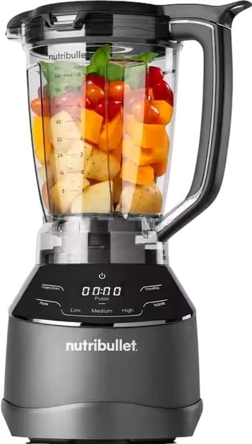 Блендер стационарный NutriBullet NBF580B черный, серый — фото 3