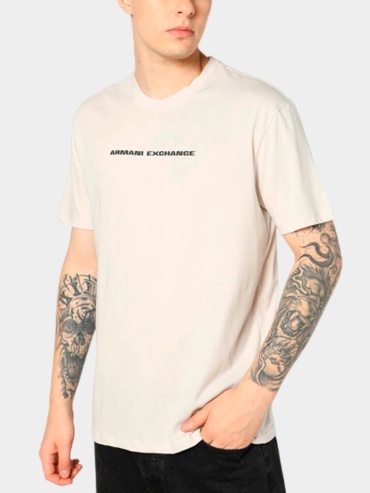 Футболка Armani Exchange бежевый