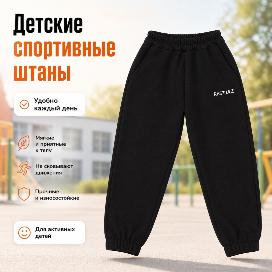 Штанишки Rasti.kz черный