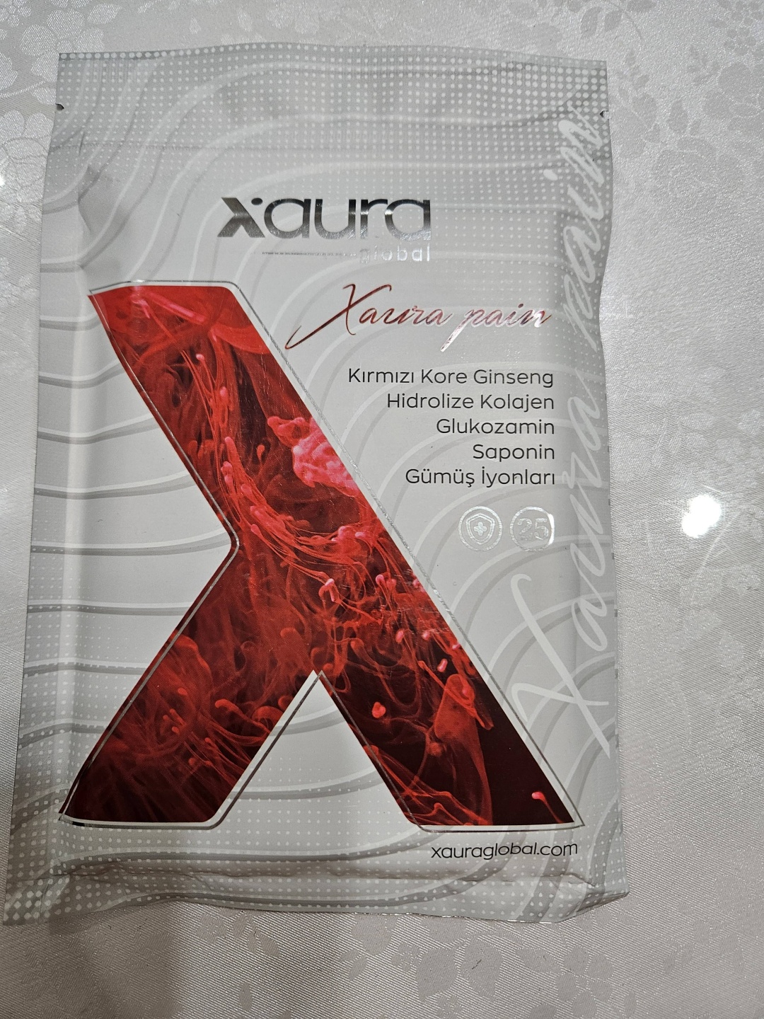 Патчи Xaura global тканевые X-pain питательные 25 шт