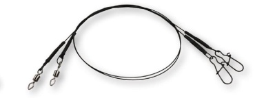 DAM Effzett Coated Core7 Spin Leader S 8 60408 1 черный