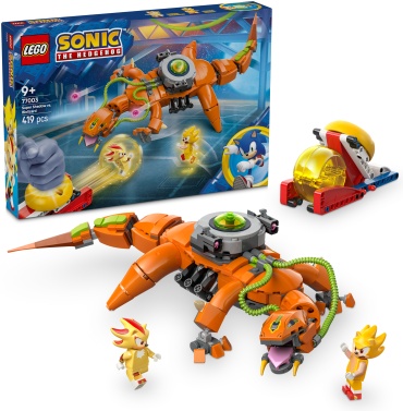 Конструктор LEGO Sonic the Hedgehog 77003, деталей 419 шт