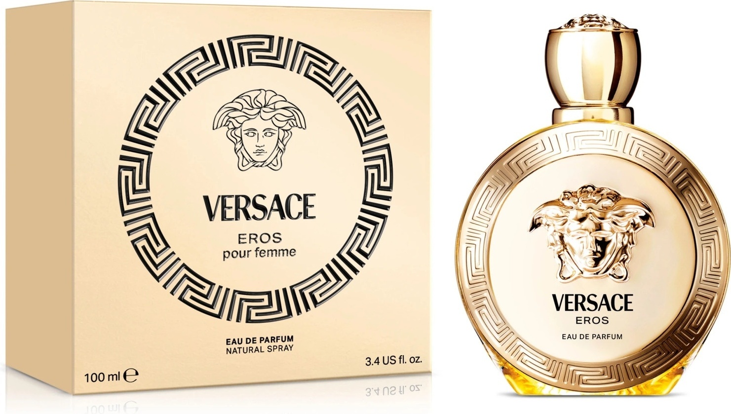 Versace Eros Pour Femme парфюмерная вода EDP 100 мл, для женщин