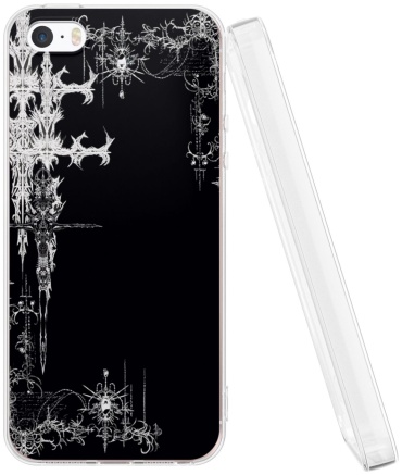 Чехол Mcover для Apple iPhone 5, iPhone 5S, iPhone SE рисунок