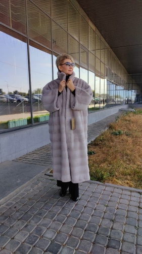 Шуба Ivy angel серый