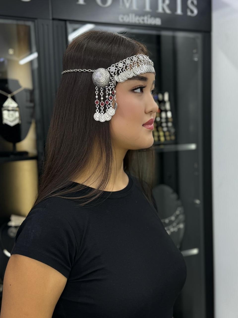 Украшение на волосы TOMIRIS COLLECTION нержавеющая сталь, без вставок