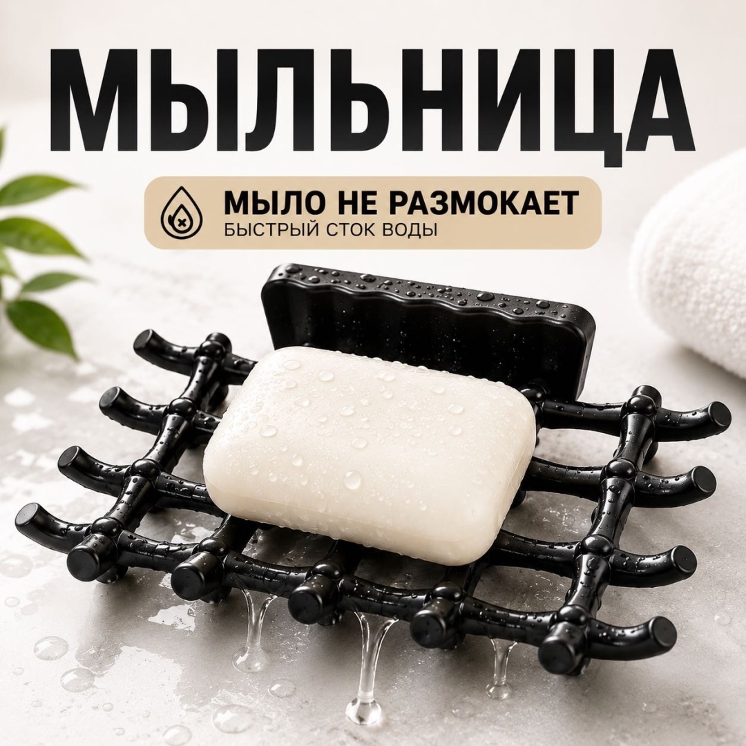 SAVA UMKA мыльница Паутинка 147667492 1 шт, пластик