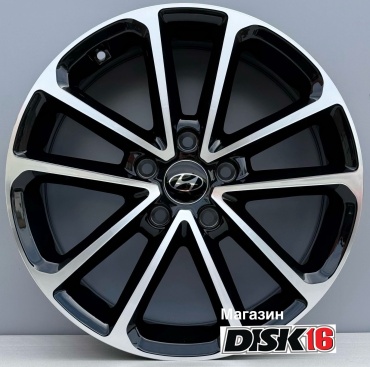 RNO 5096 7x17/5x114.3 D67.1 ET45 4 диска черный, серебристый, серый