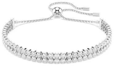 Swarovski длина 24 см ювелирный сплав, кристаллы Swarovski, цирконий
