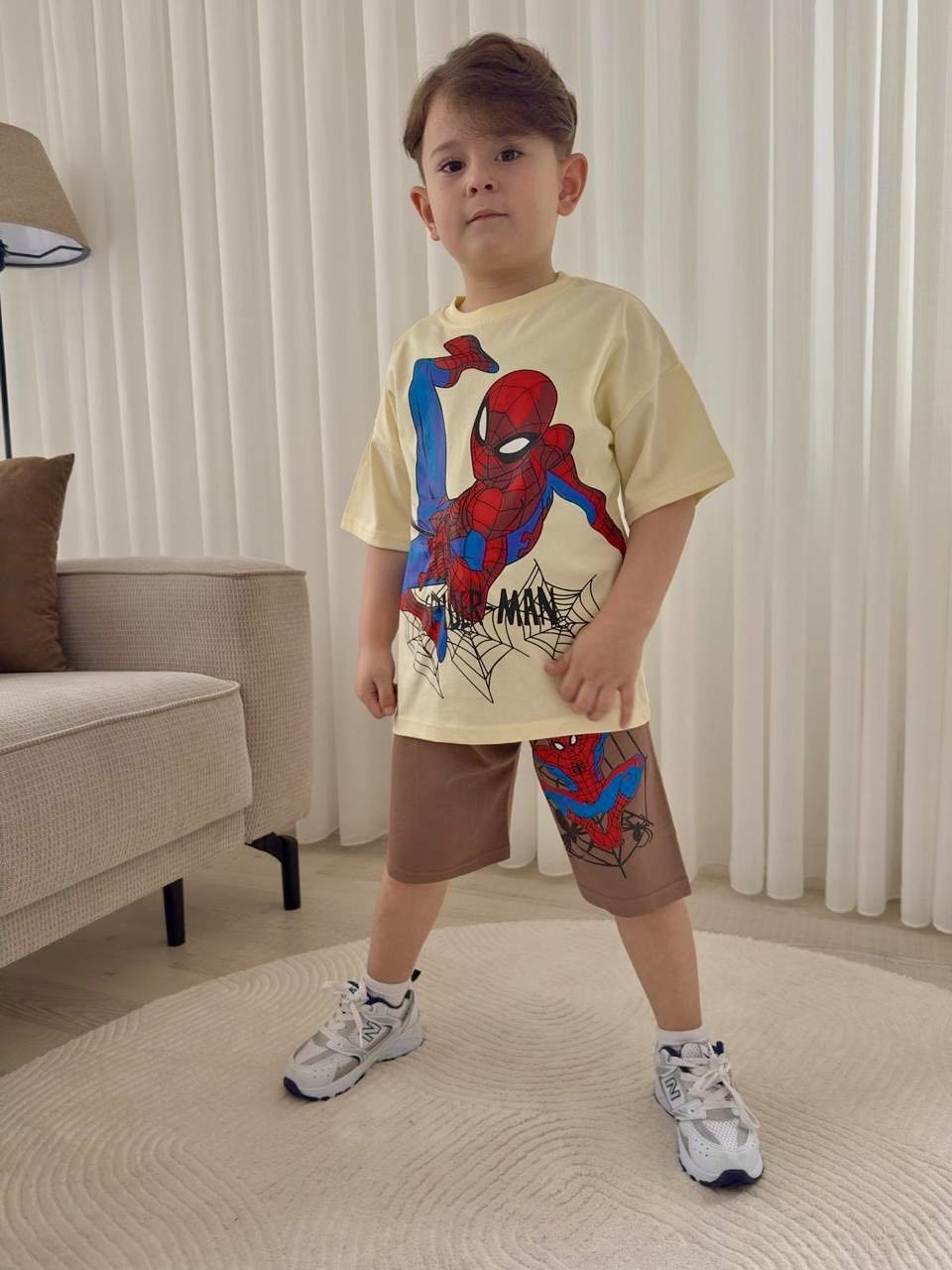 Комплект Jeliboom Spider-Man желтый