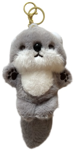 Брелок kurru toys Выдра B-L1116 15 текстиль 1 шт