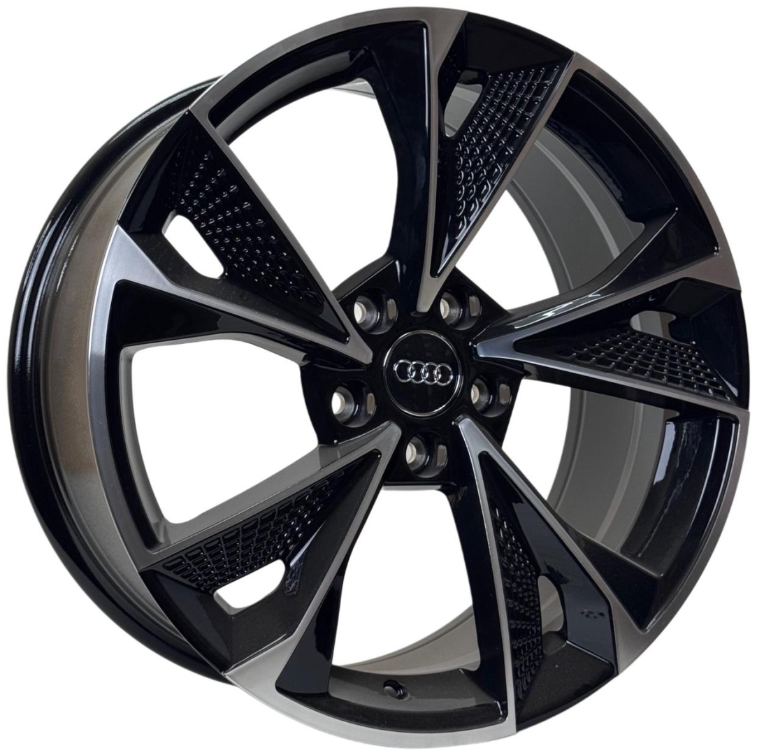 Wheels 861FDD 8x18/5x112 D66.45 ET35 4 диска черный, хром