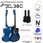 Гитара акустическая Liewen Toun AR38 синий