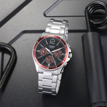 Кварцевые CASIO MTP-1374D-5AVDF нержавеющая сталь