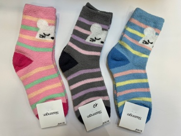 Носки Slazenger 3 пары серый, голубой, розовый 35-39