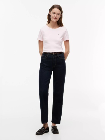 Футболка Tommy Hilfiger Флаг бледно-розовый, светло-розовый