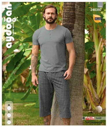 Пижама Aydogan серый