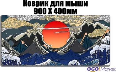OGO!Market Japanese ART XXL 900x400x3 мм рисунок