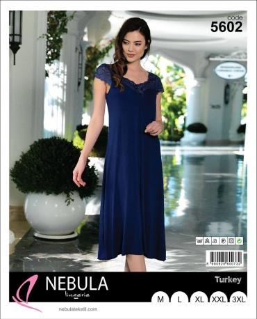 Ночная сорочка Nebula Lingerie синий