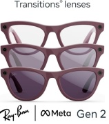 Смарт-очки Ray-Ban META SKYLER (Gen 2) RW4014 6701CH 52-20 красный