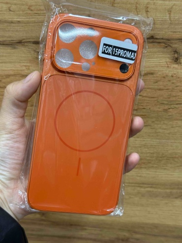 Чехол NOMADS CASE для Apple iPhone 15 Pro Max оранжевый