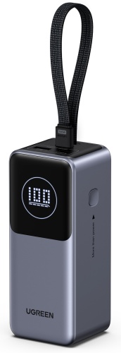 Внешний аккумулятор Ugreen PB723 (55365B) 20000 мАч 130 Вт серый
