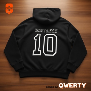 Худи QWERTY черный