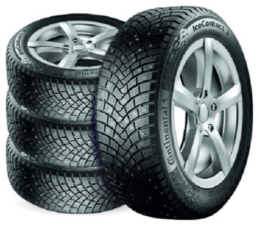 Continental Ice Contact 3 TA 235/40 R19 96 T с шипами + бесплатный шиномонтаж