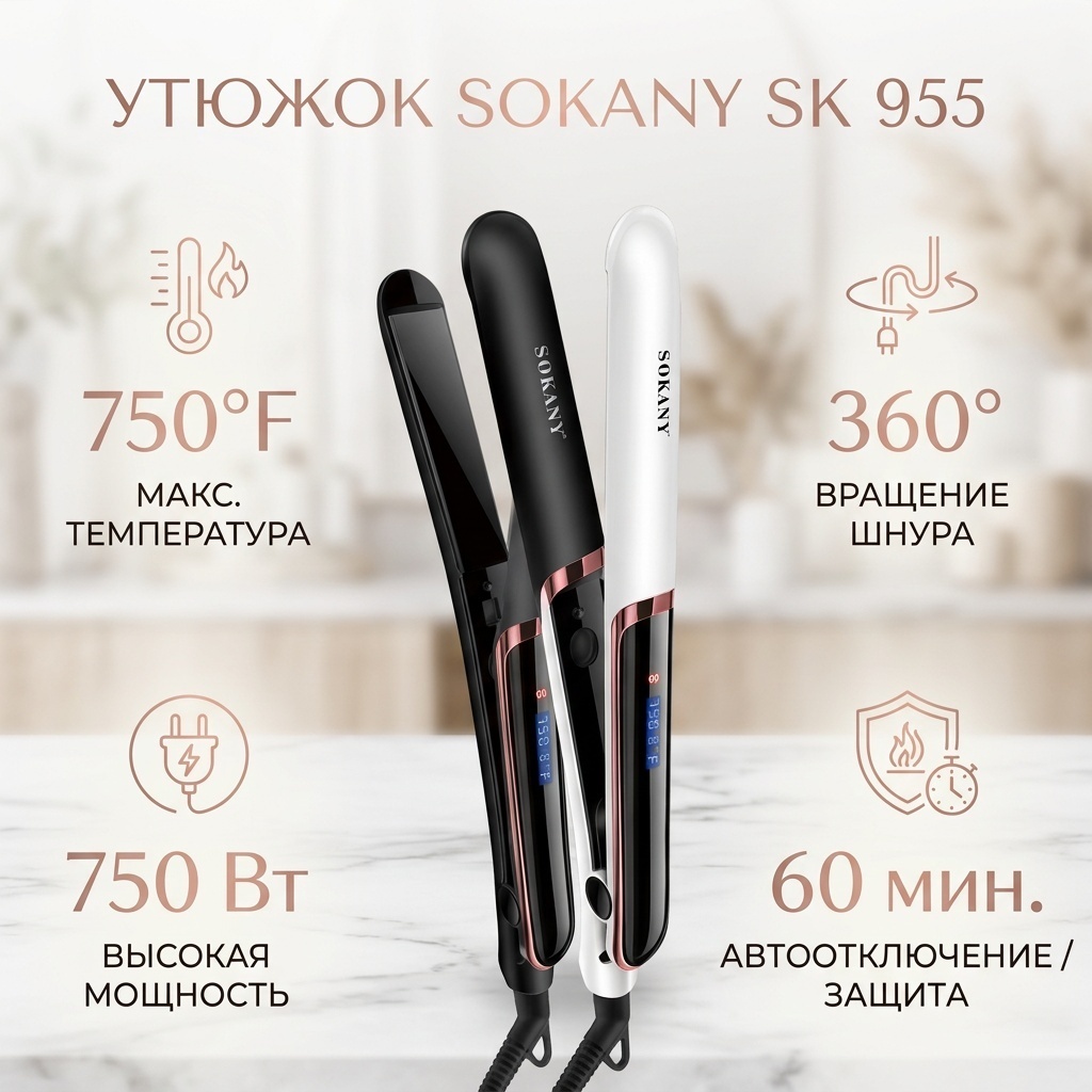 SOKANY SK 955 утюжок