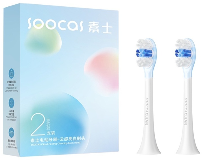 Насадка Xiaomi 100899178 звуковая 2 шт