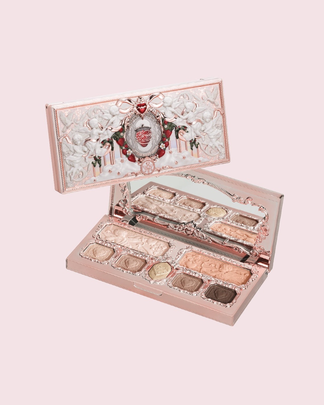 Flower Knows тени прессованные Strawberry Cupid 01 Honey Canelé — Earthy Neutrals