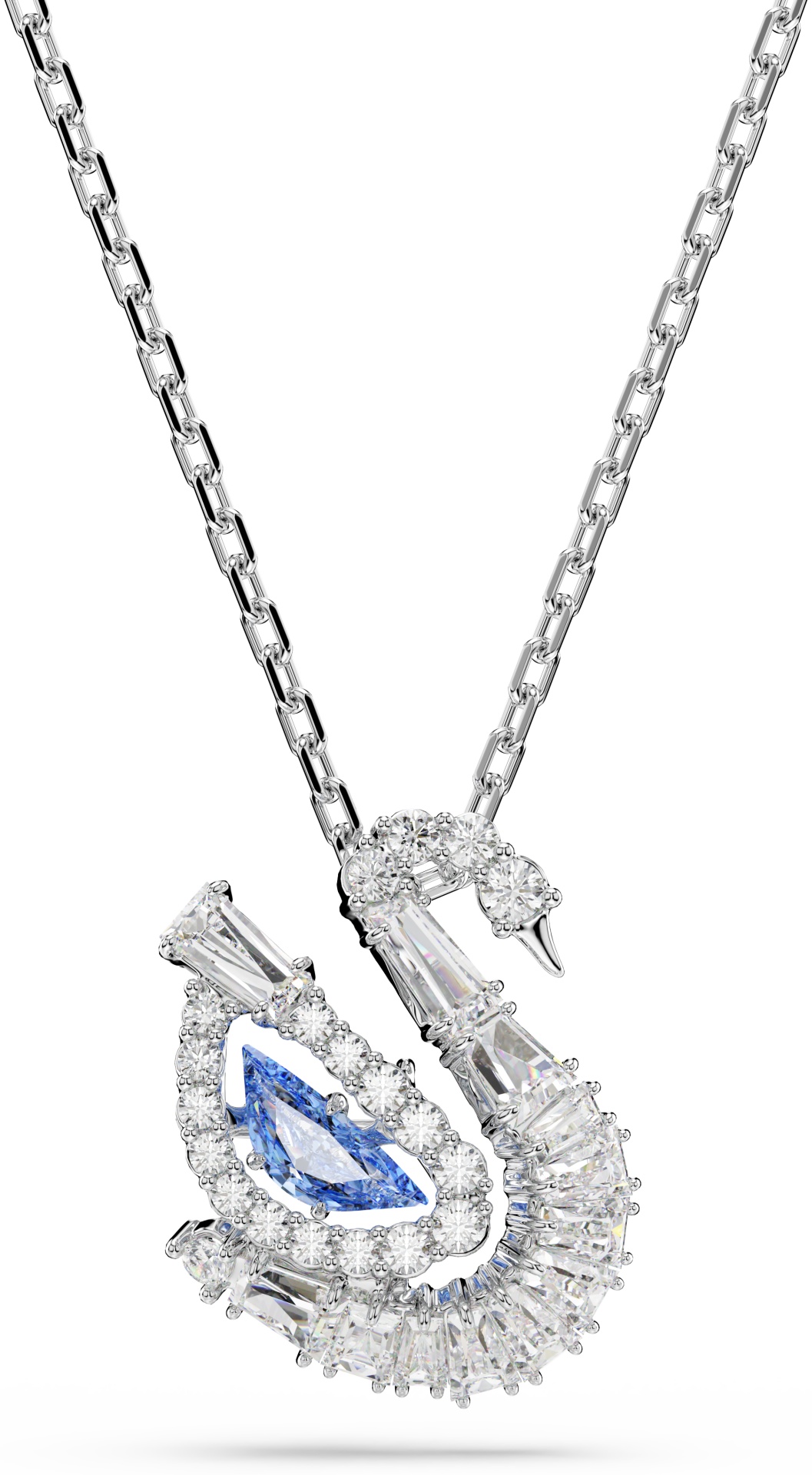 Цепь Swarovski длина 42 см ювелирный сплав кристаллы Swarovski