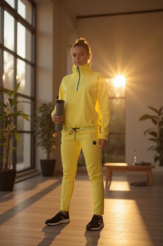 Спортивный костюм Bilcee желтый