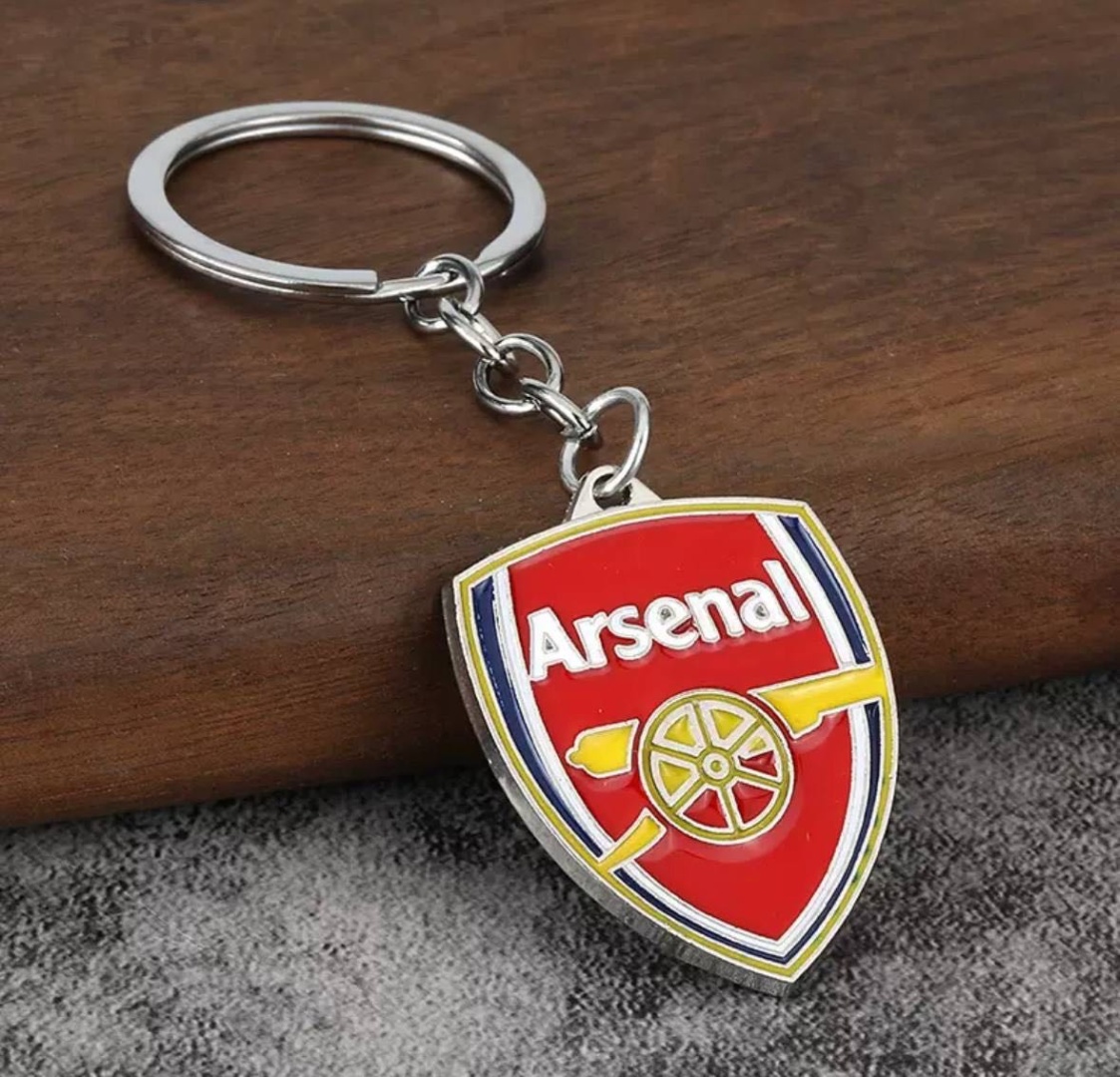 Брелок Арсенал Arsenal 4см металл 1 шт