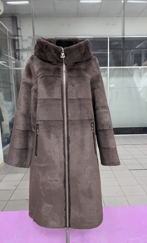 Дубленка Дубленка коричневый