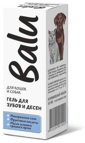 Balu Зубной гель 30 мл