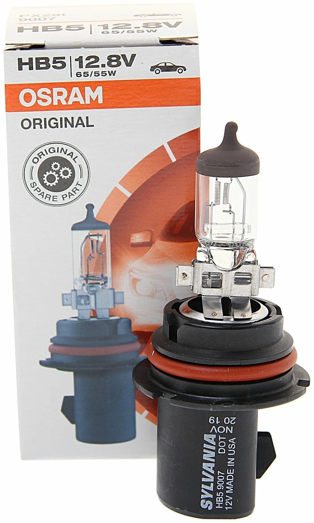 Osram 9007 галогенная HB5, 1 шт
