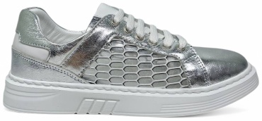 Кеды Astana Shoes серебристый