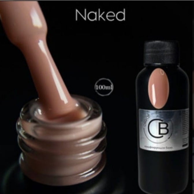MiiS базовое покрытие Cover Naked. камуфлирующее, глянцевое 100 мл
