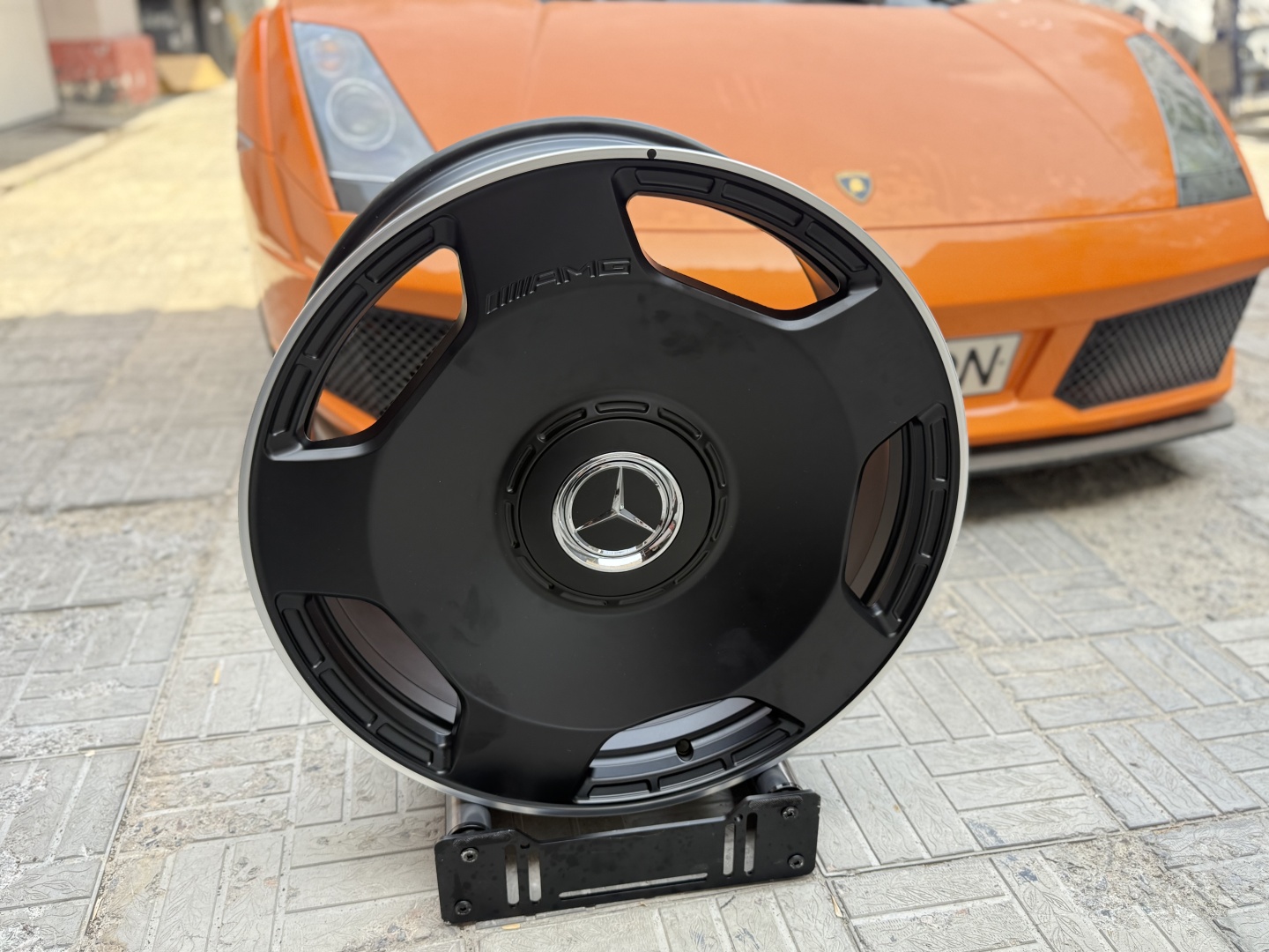 Для MERCEDES G63AMG 10x22/5x130 D84.1 ET34 4 диска черный