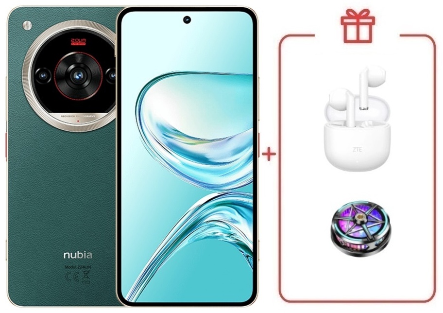 Смартфон ZTE Nubia Focus 2 Ultra 5G 8 ГБ/256 ГБ зеленый + подарок