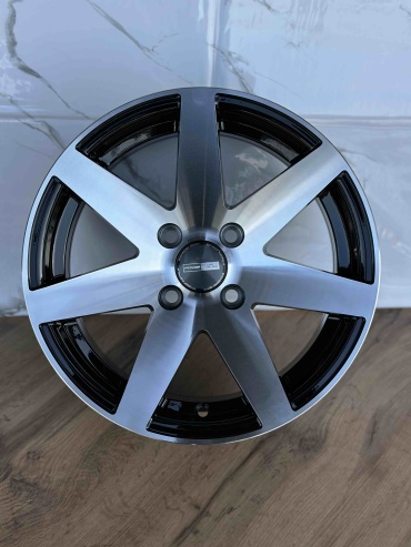 PDW SG7037 6.5x14/4x100 D67.1 ET20 4 диска черный, серебристый
