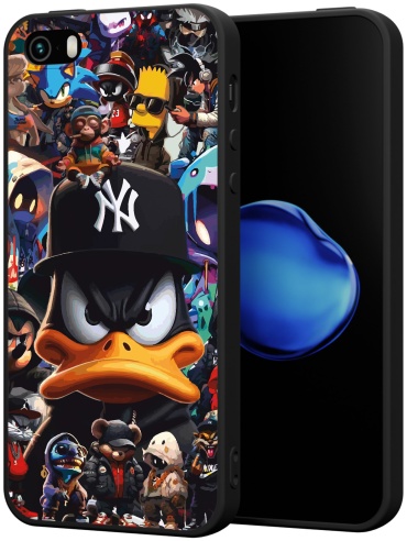 Чехол для Apple iPhone 5, iPhone 5S, iPhone SE рисунок