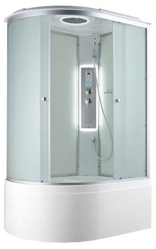 Душевая кабина KABINKA.KZ C5012R LED, 215х80 см, высокий поддон