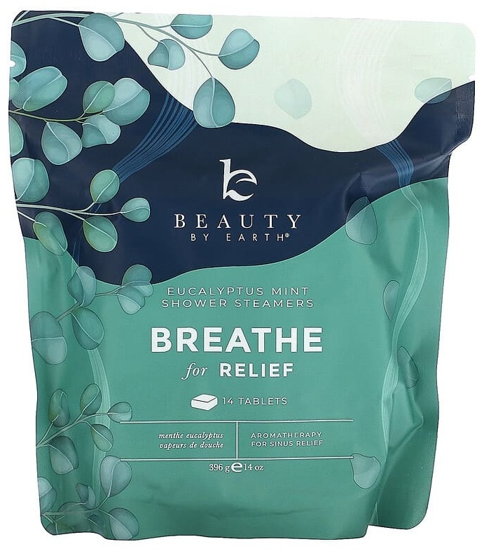 BEAUTY BY EARTH Breathe for Relief Eucalyptus Mint поваренная соль 396 г