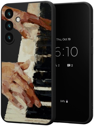 Чехол Mcover для Samsung Galaxy S24 рисунок