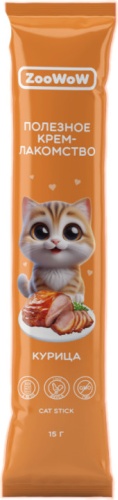 ZooWoW пюре курица 15 г 10 шт
