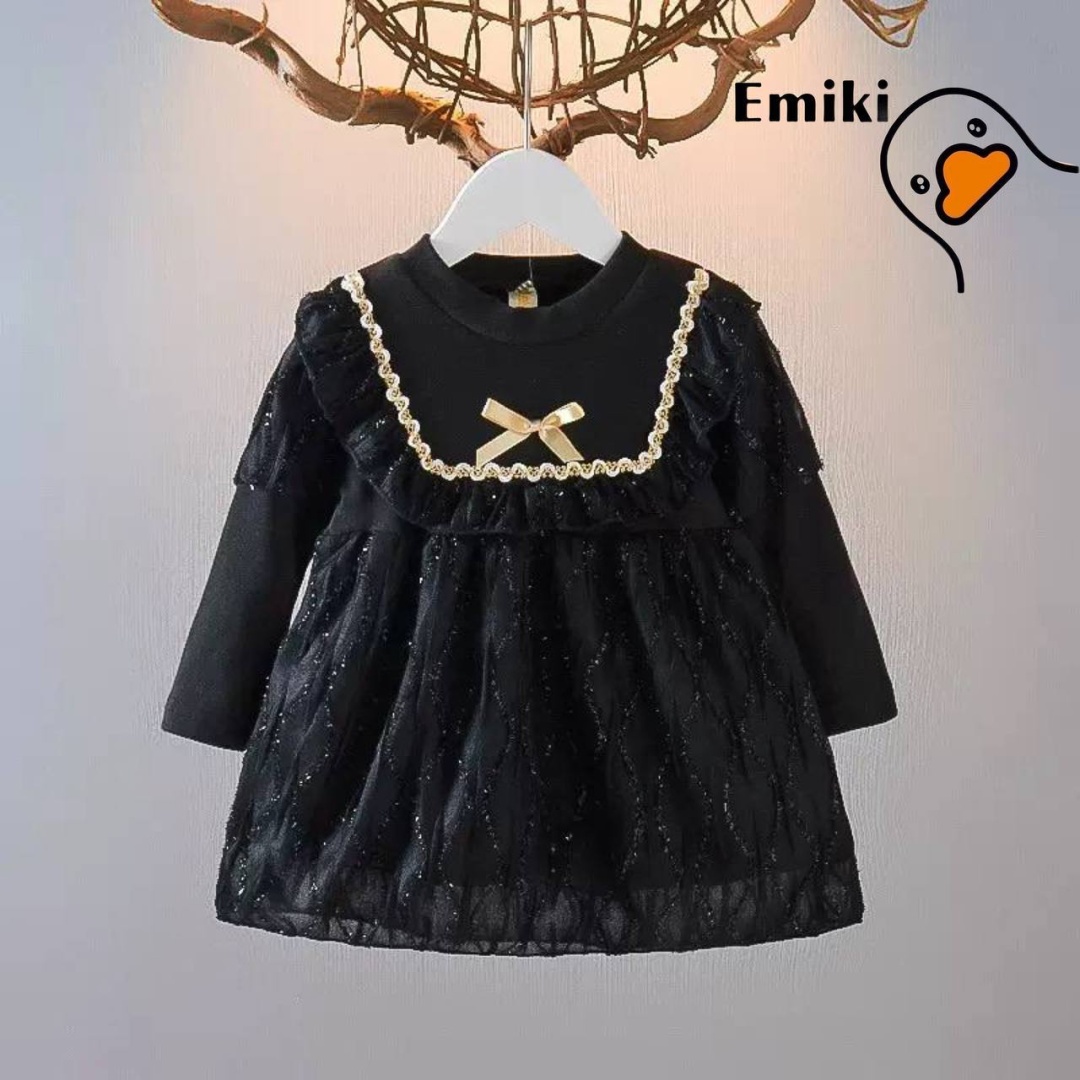 Нарядное платье Emiki черный